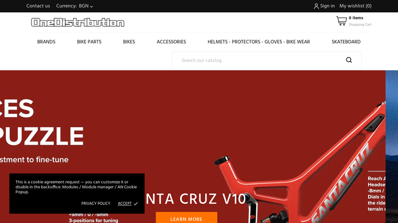 OneDistribution - Leading Cycling Distributors in Bulgaria