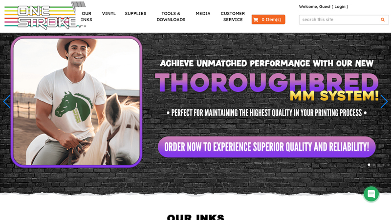 Home Page | One Stroke Inks