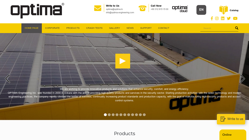 Optima Engineering | Road Blockers | Bollards | Gates | Barriers | Security Automation Systems |