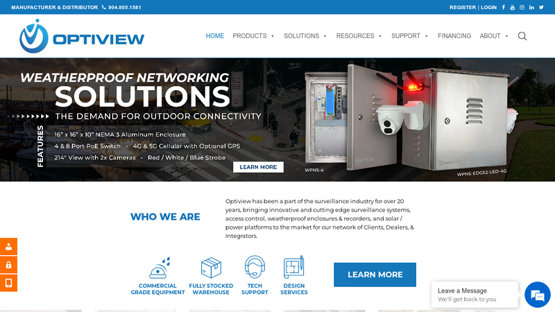 Optiview | Distributor of Security Cameras, Access Control, & Solar