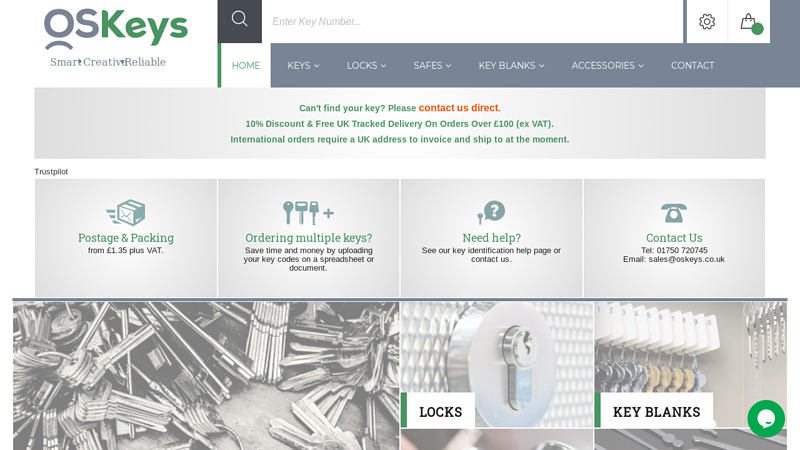 Replacement Keys, Locks & Accessories - Office Specialties Ltd.