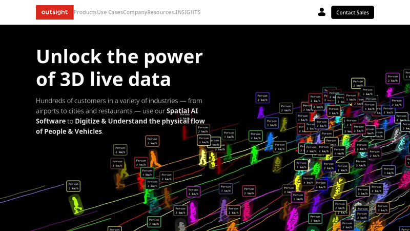 Outsight - unlocking the power of 3D LiDAR data