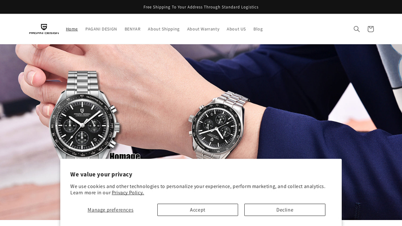 PAGANI DESIGN Watches Official Website C PAGANI DESIGN Official Store