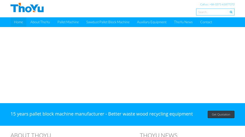 Automatic Composite Wood Pallet Block Making Machine Manufacturer