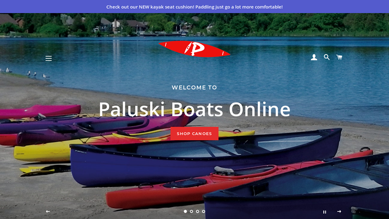 Paluski Boats- Premier Canadian manufacturer of Canoes & Kayaks C Paluski Boats Ltd.