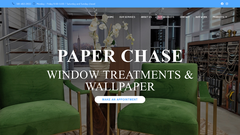 Wallpaper | Blinds | Draperies | Window Treatments | Store Boca Raton