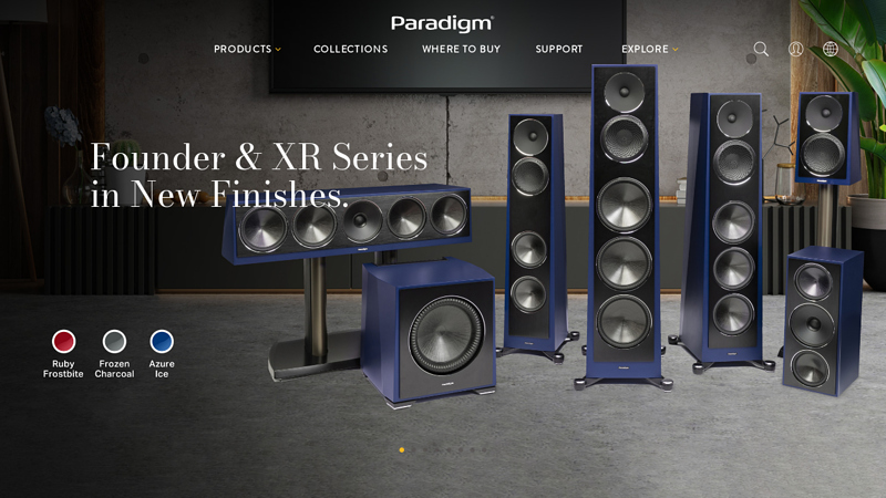 Paradigm? | High Performance Audio - Crafted in Canada