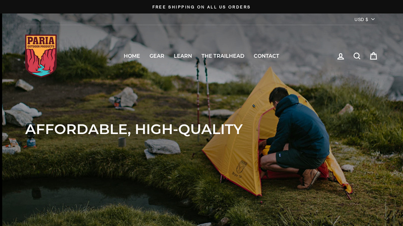 High-Quality, Affordable Backpacking Gear - Paria Outdoor Products