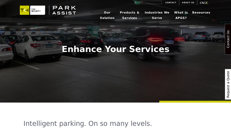 Parking Guidance System from Park Assist
