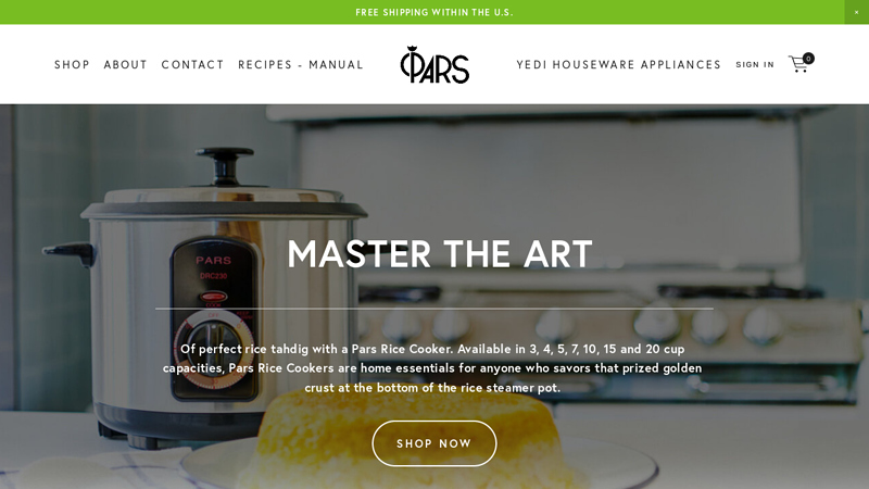 PARS PERSIAN RICE COOKERS