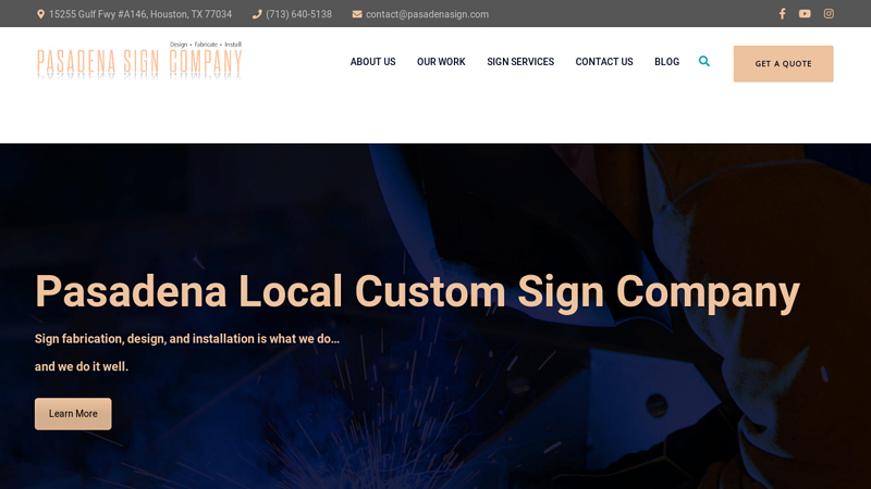 Signs Company Houston TX | Pasadena Sign Company