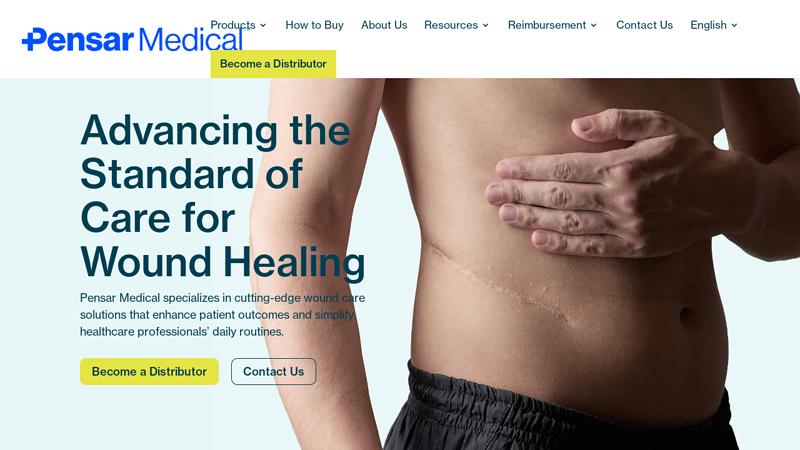 Negative Pressure Wound Therapy Devices | Pensar Medical