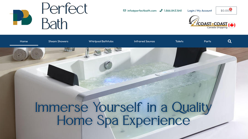Quality Modern Bathroom Fixtures | Canada-Wide Delivery | Perfect Bath Canada