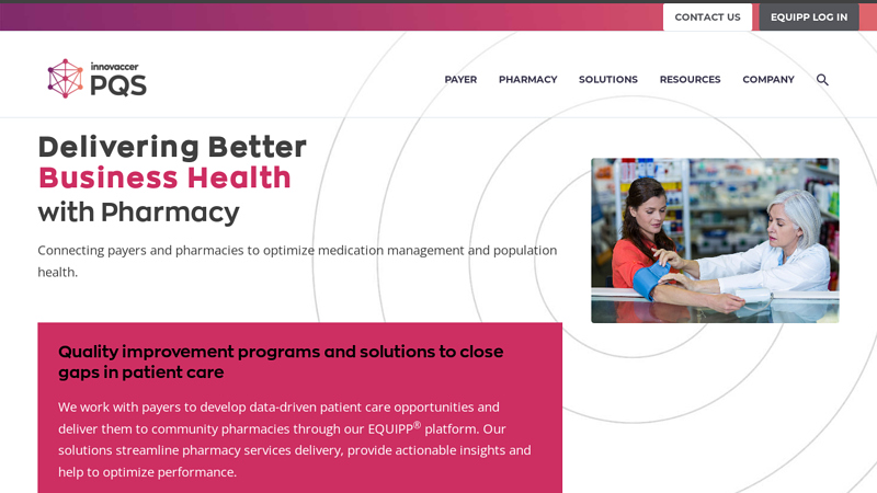 Delivering Better Patient Health with Pharmacy | PQS