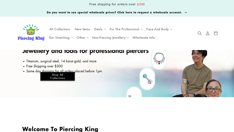 Piercing King Piercing Jewellery Canada