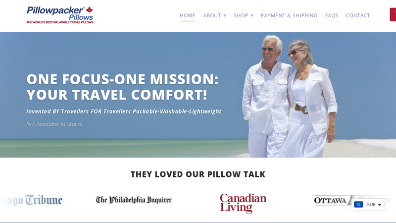 Inflatable Pillows for All Modes of Travel