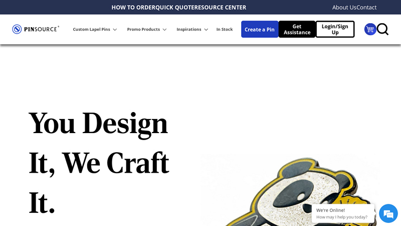 Lapel Pins: The Worldwide Source for Custom Lapel Pins - PinSource