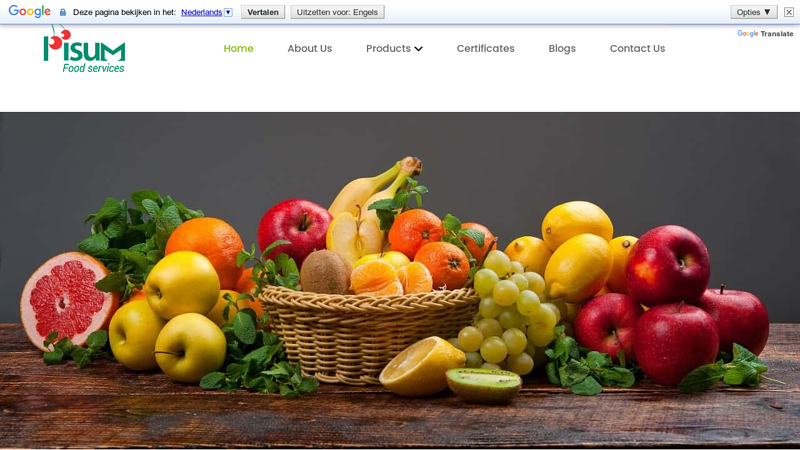 Agro & Food Products Exporter in India | Pisumfoods