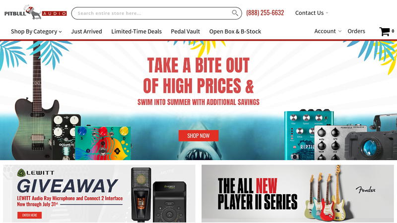 Pitbull Audio: Musical Instruments, Pro Audio, & Accessories