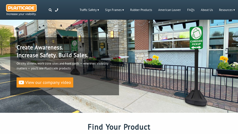 Plasticade Sign Products & Traffic Safety | Plasticade