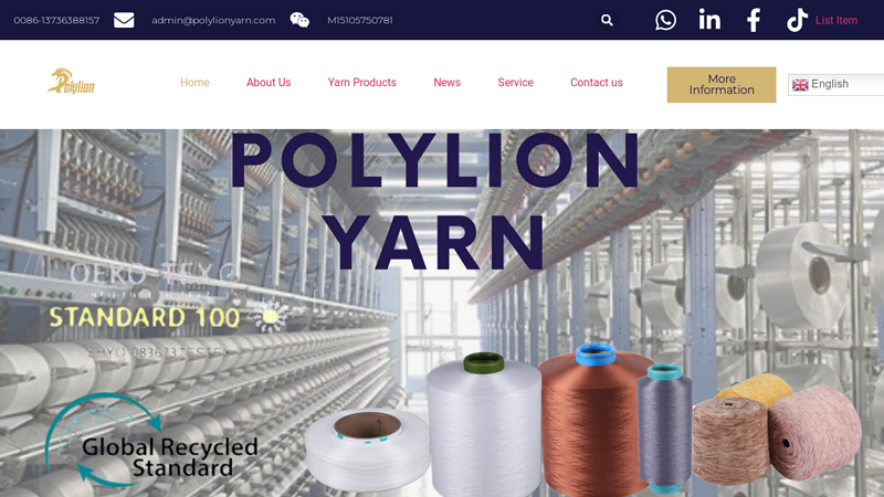 Polylion - Yarn manufacturer