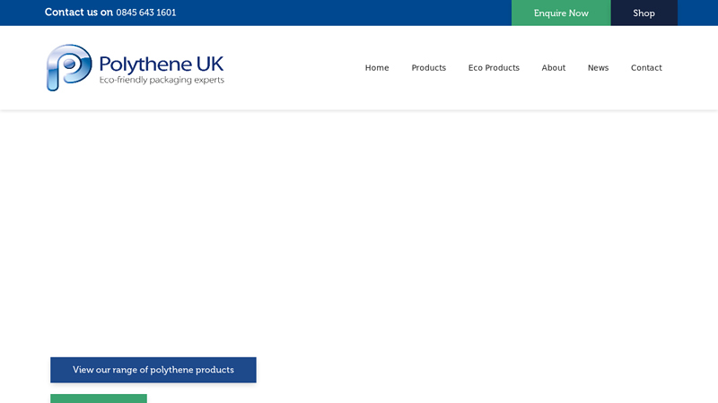 Polythene, Plastics & Packaging Supplier | Polythene UK