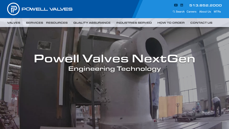 Industrial Valve Manufacturer - Valve Company | Powell Valves