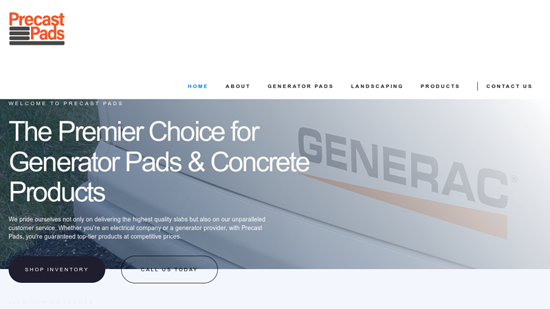 Precast Pads - The Premier Choice for Generator Pads & Concrete Products