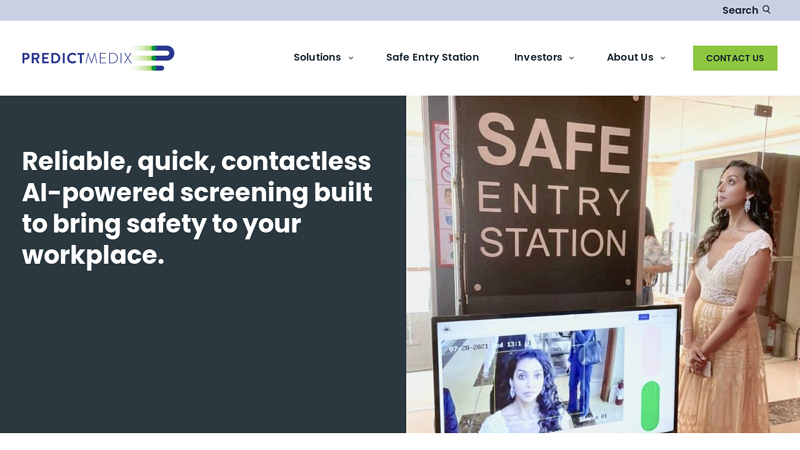 Predictmedix | Contactless Screening for Disease and Impairment