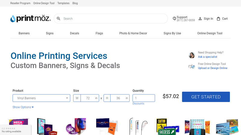 Printmoz US Online Custom & Professional Printing Services