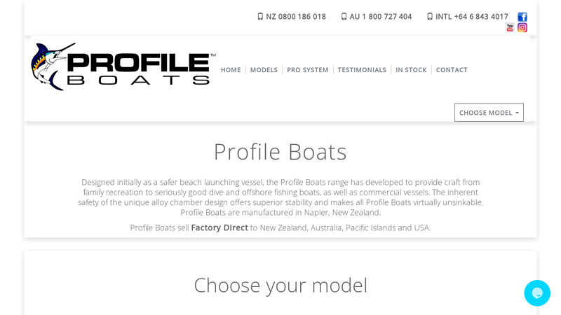 Profile Boats: No 1. Brand Aluminium Fishing Boat