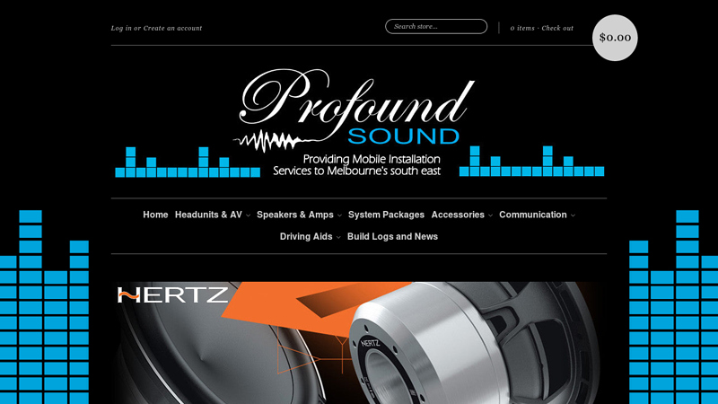 Profound Sound - Melbourne Car Audio - Speakers Subwoofers Amplifiers