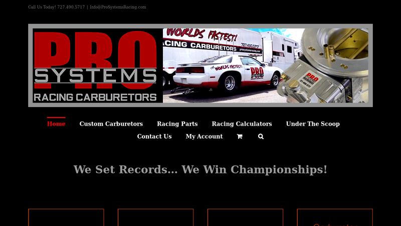 Home - Pro Systems Racing Carburetors