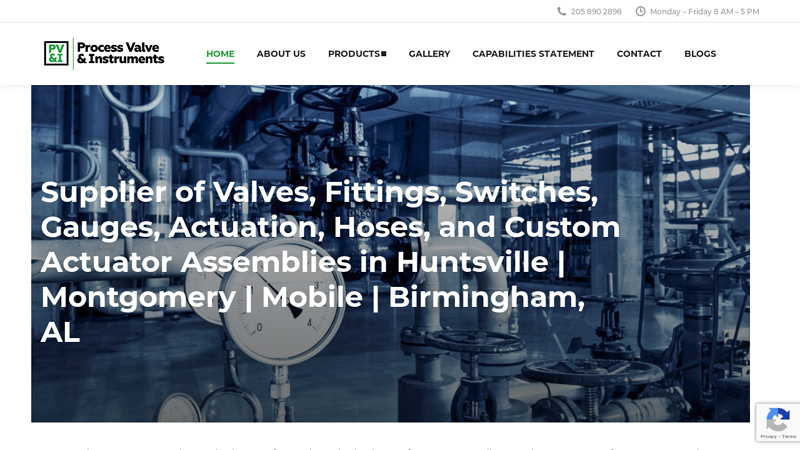 Switches, Gauges, Fittings, Valves: Quality Products and Services | Birmingham, AL
