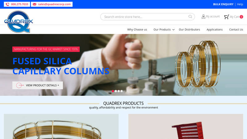 Leading Manufactuer of Gas Chromatography Equipments and Gas Generators in USA