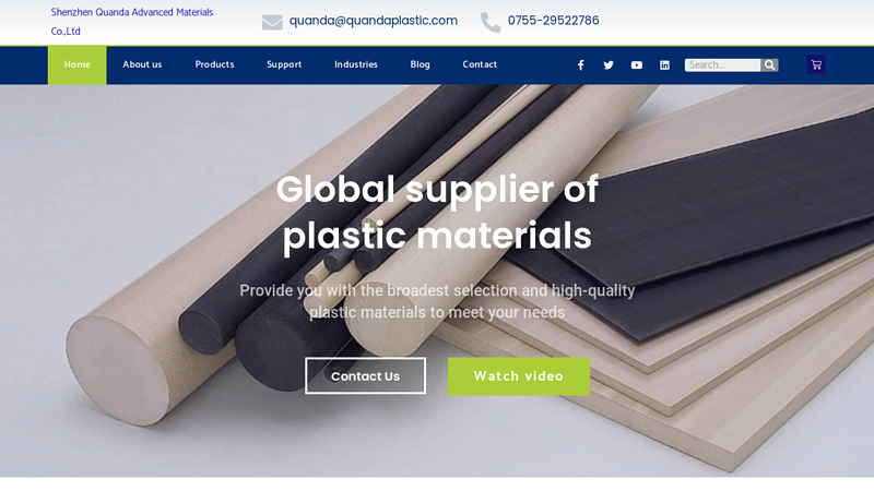 Plastic Materials Supplier | Plastic Sheets & Rods & Tubes | FR4, PEEK, POM, PET, PEI ...