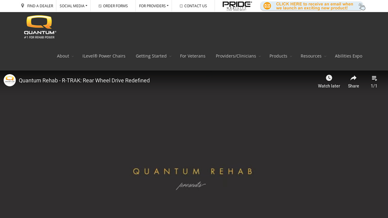 Quantum Rehab? | The Rehab Power Chair & Custom Wheelchair Company