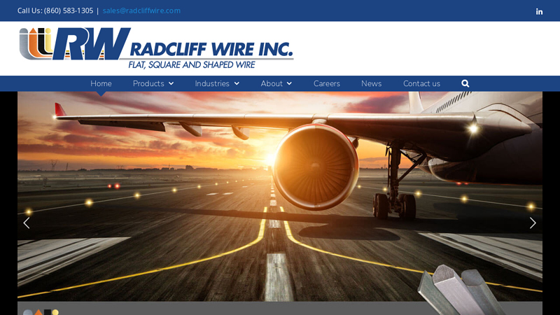 Radcliff Wire C Bristol CT C Manufacturer of Quality Custom Shaped Wire for Over 60 Years