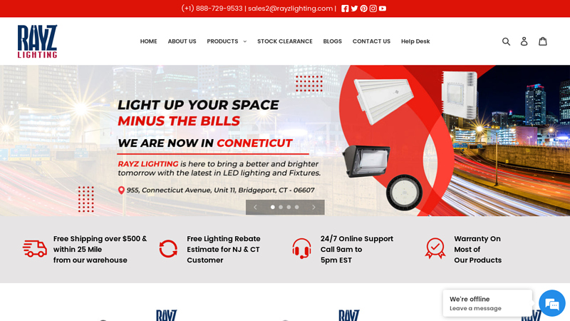 Bridgeport LED Lighting | Flood Light, LED Panels & Recessed Lights