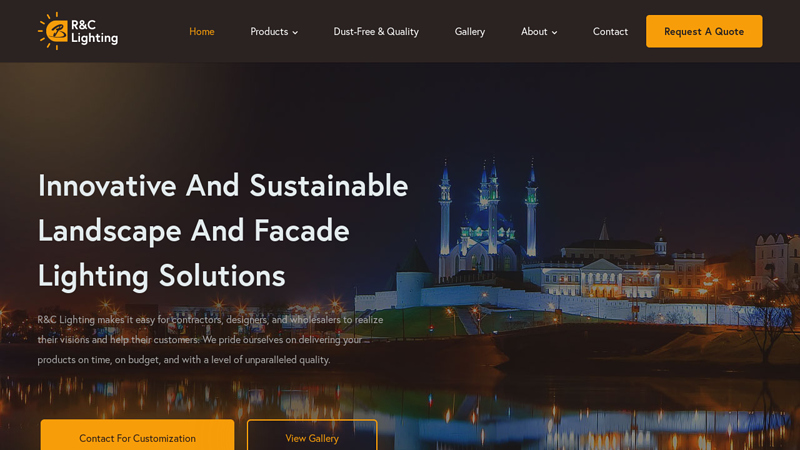 Leading Landscape & Facade Lighting Manufacturer | R&C
