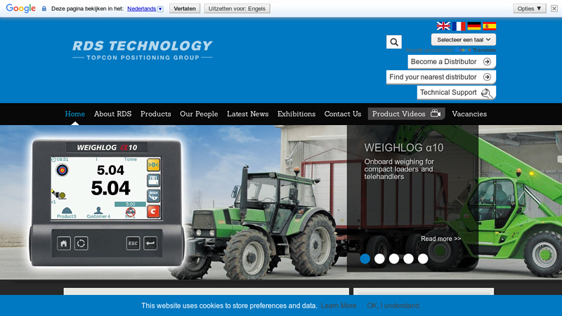 RDS Technology/ Payload Weighing/ Excavator Weighing/ Loader Weighing/ Container weighing - page 1