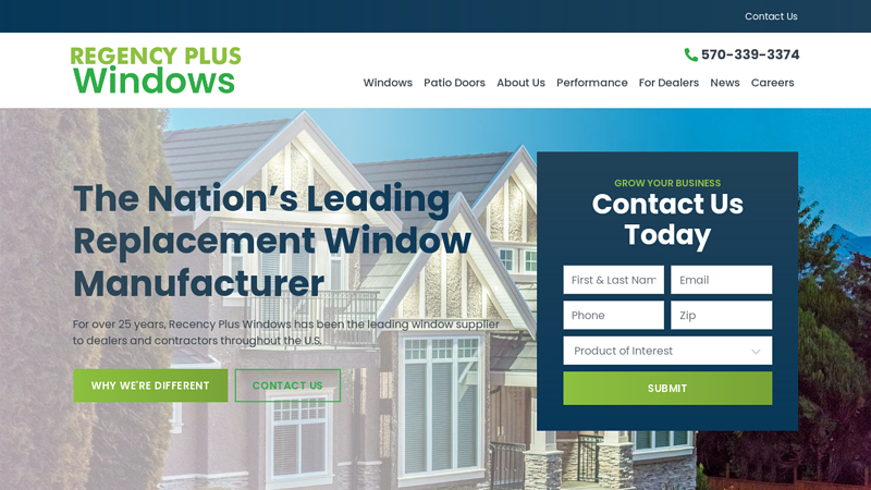 Window Manufacturer | Window & Door Supplier - Regency Plus Windows