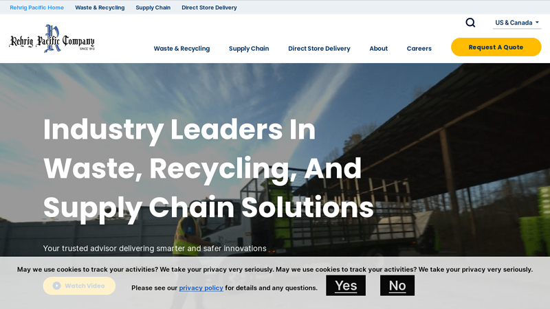 Industry Leaders In Waste, Recycling, And Supply Chain Solutions