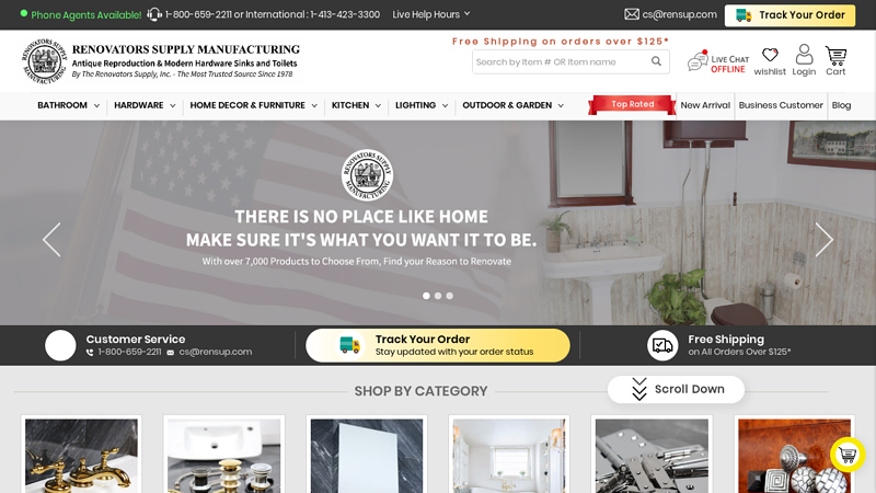 Renovators Supply | Bathroom, Hardware, Home Decor, Lighting & More