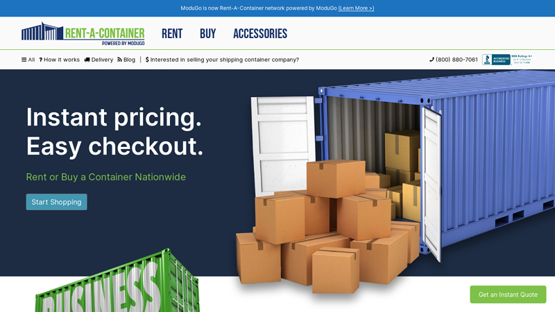 Rent a Container - Shipping & Storage Container Rentals