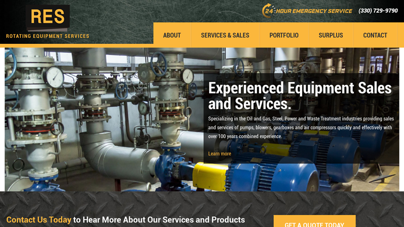 Repairs For Pumps, Blowers, Gearboxes & Air Compressors | OEM Alternatives | Rotating Equipment Services