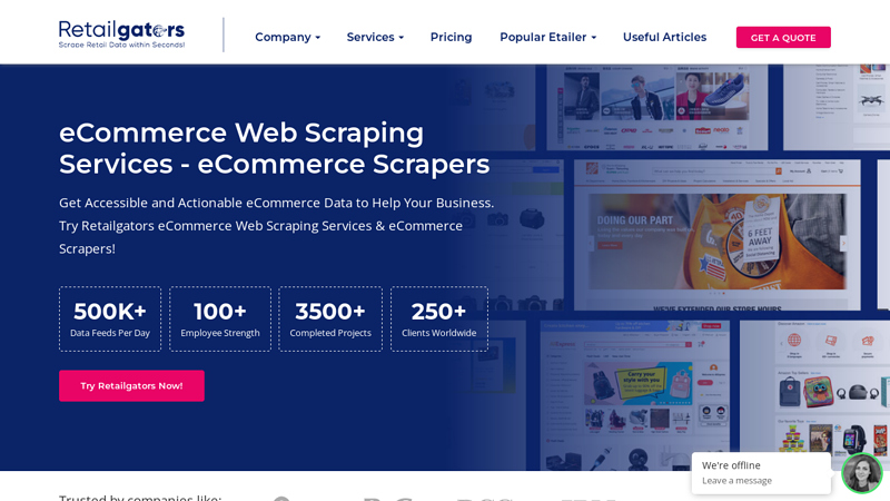 eCommerce Web Scraping Services - eCommerce Scrapers