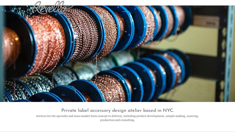 Revello Inc. design atelier in NYCRevello Inc | Private label accessory design atelier based in NYC.