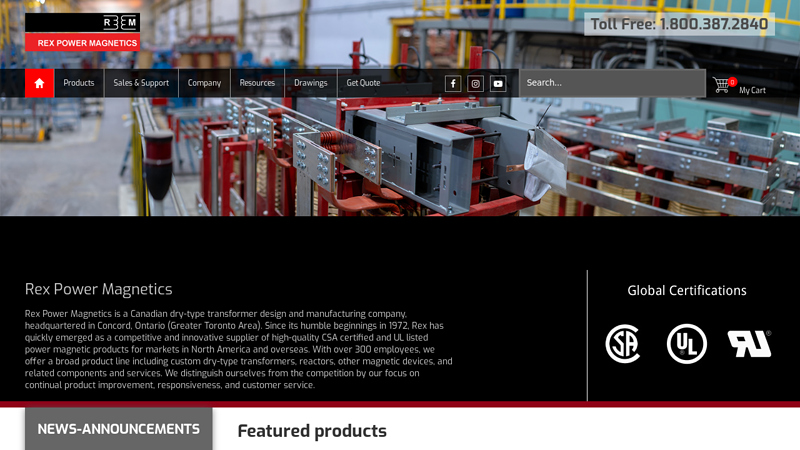 Rex Power Magnetics - Rex Power Magnetics