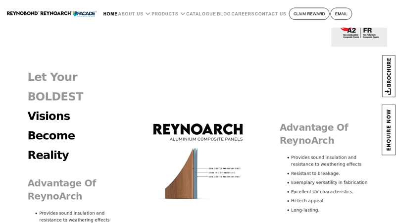 Reynobond ACP Sheets Manufacturer | ReynoArch